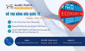 Hỗ trợ, Hướng dẫn ĐĂNG bài báo quốc tế Scopus, Web of Science, ISI, Elsevier
